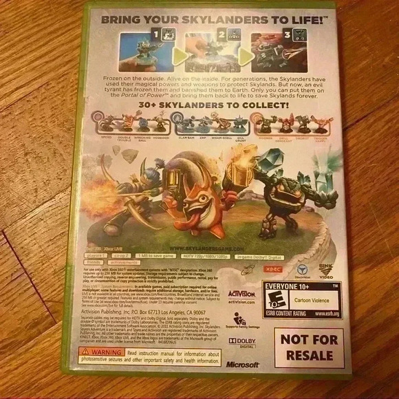 Skylanders: Spyro's Adventure on Xbox 360 - Picture 2 of 3